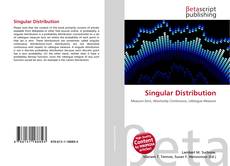 Singular Distribution的封面