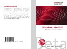 Portada del libro de Whitehead Manifold