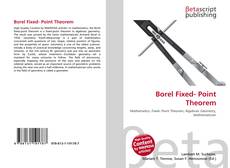 Portada del libro de Borel Fixed- Point Theorem