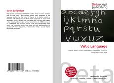 Portada del libro de Votic Language