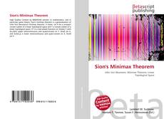 Portada del libro de Sion's Minimax Theorem