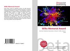 Wilks Memorial Award的封面