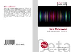 Uma Maheswari kitap kapağı