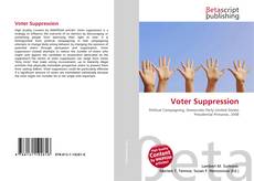 Bookcover of Voter Suppression