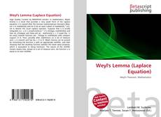 Bookcover of Weyl's Lemma (Laplace Equation)
