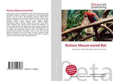 Capa do livro de Rufous Mouse-eared Bat 