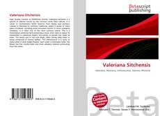 Bookcover of Valeriana Sitchensis