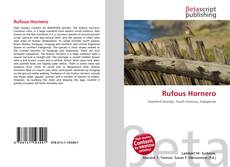 Bookcover of Rufous Hornero