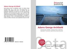 Copertina di Adams George Archibald