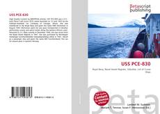 Bookcover of USS PCE-830