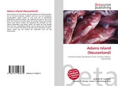 Copertina di Adams Island (Neuseeland)