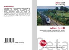 Bookcover of Adams Hewitt