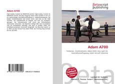 Bookcover of Adam A700