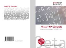 Bookcover of Weakly NP-Complete