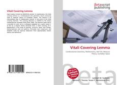 Bookcover of Vitali Covering Lemma