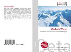 Portada del libro de Vladimir Wiese