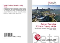 Bookcover of Adams Township (Clinton County, Ohio)