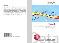 Bookcover of Toblach