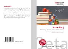 Bookcover of Adam Burg