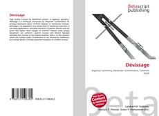 Bookcover of Dévissage
