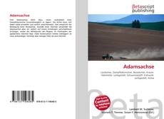 Bookcover of Adamsachse