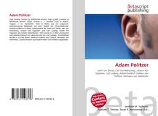 Adam Politzer的封面
