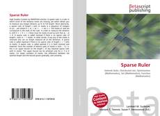 Bookcover of Sparse Ruler