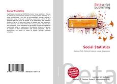 Capa do livro de Social Statistics 
