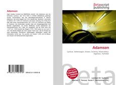 Capa do livro de Adamson 