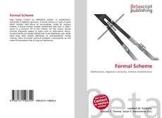 Capa do livro de Formal Scheme 
