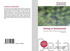 Capa do livro de Voting in Switzerland 