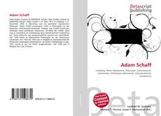 Bookcover of Adam Schaff