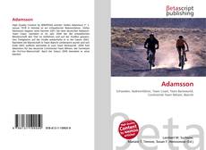 Bookcover of Adamsson