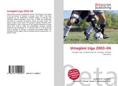 Bookcover of Umaglesi Liga 2003–04