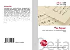 Bookcover of Vox Jaguar