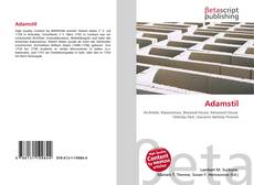 Buchcover von Adamstil
