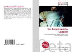 Portada del libro de Vox Populi (Jericho Episode)