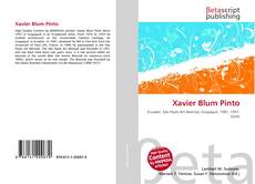 Bookcover of Xavier Blum Pinto