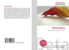 Buchcover von Ottava Rima