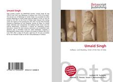 Bookcover of Umaid Singh