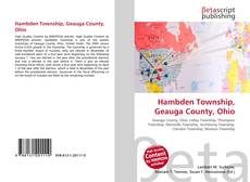 Copertina di Hambden Township, Geauga County, Ohio