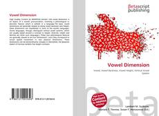 Buchcover von Vowel Dimension