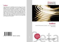Bookcover of Sadbox