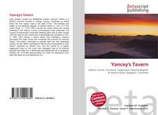 Bookcover of Yancey's Tavern