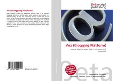 Bookcover of Vox (Blogging Platform)
