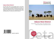 Bookcover of Adansi West District