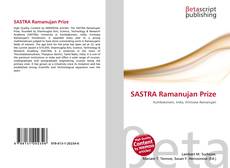 Bookcover of SASTRA Ramanujan Prize