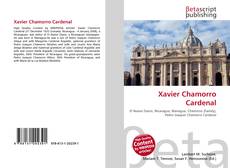 Bookcover of Xavier Chamorro Cardenal