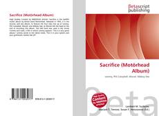 Portada del libro de Sacrifice (Motörhead Album)