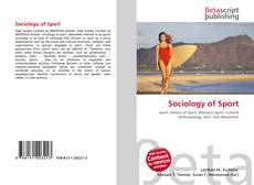 Portada del libro de Sociology of Sport
